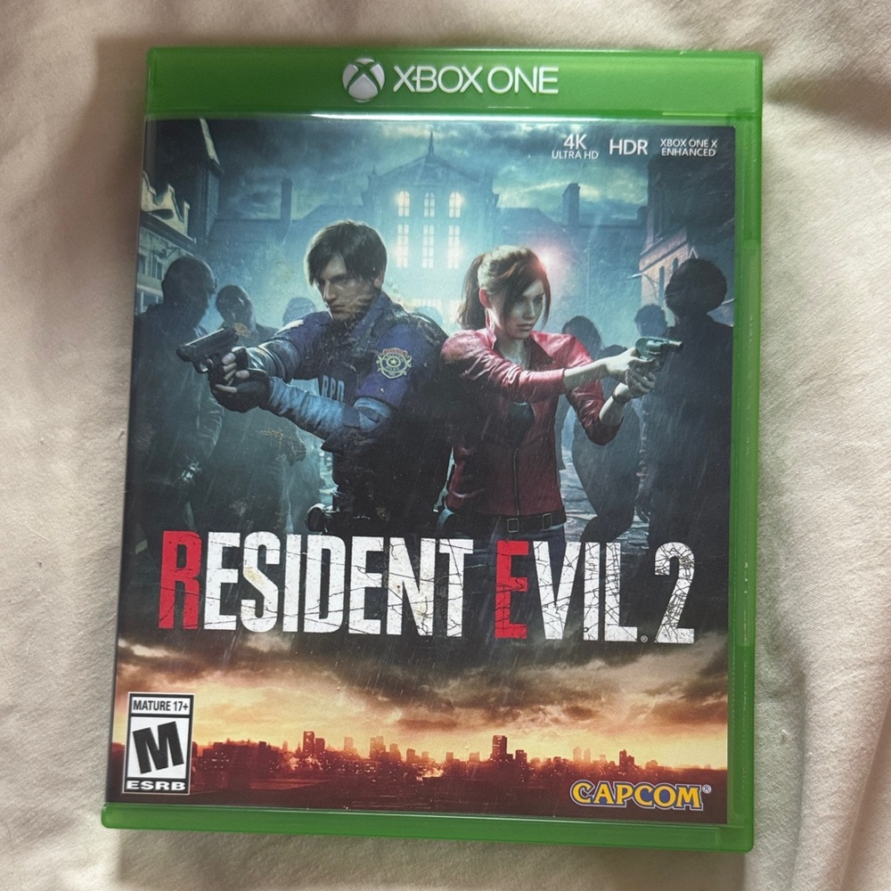 Resident Evil 2 for Xbox One - Green Case